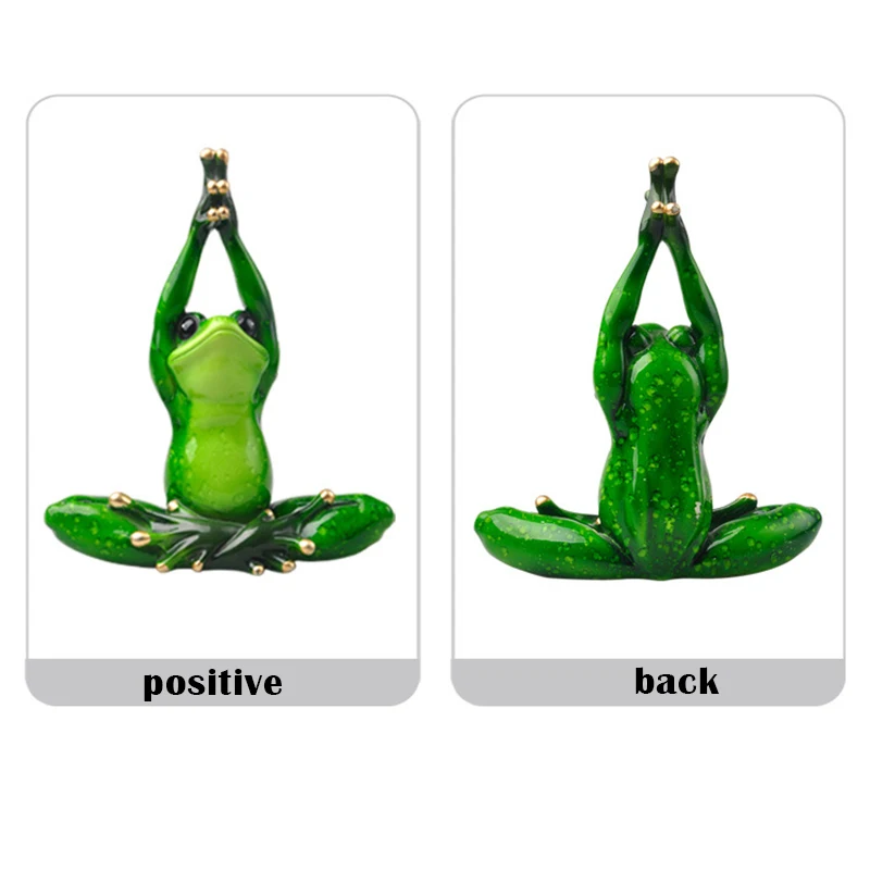 Yoga Frog Character Decoration Character Sculptures Garden Decoration Yoga Series Ornaments Gifts F2
Yoga Frog Character Decoration Character Sculptures Garden Decoration Yoga Series Ornaments Gifts F2