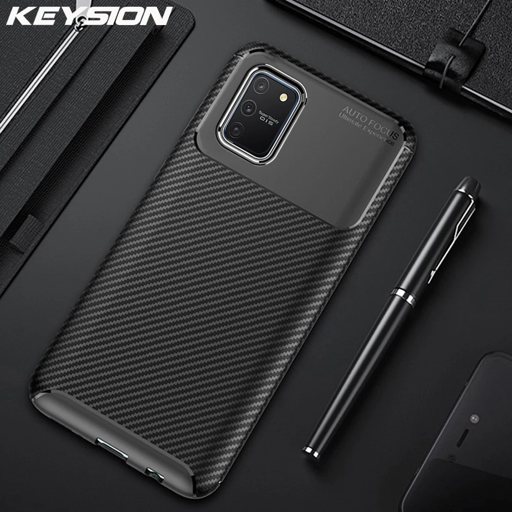 Чехол KEYSION для телефона Samsung Galaxy S10 Lite Plus силиконовая Противоударная задняя панель