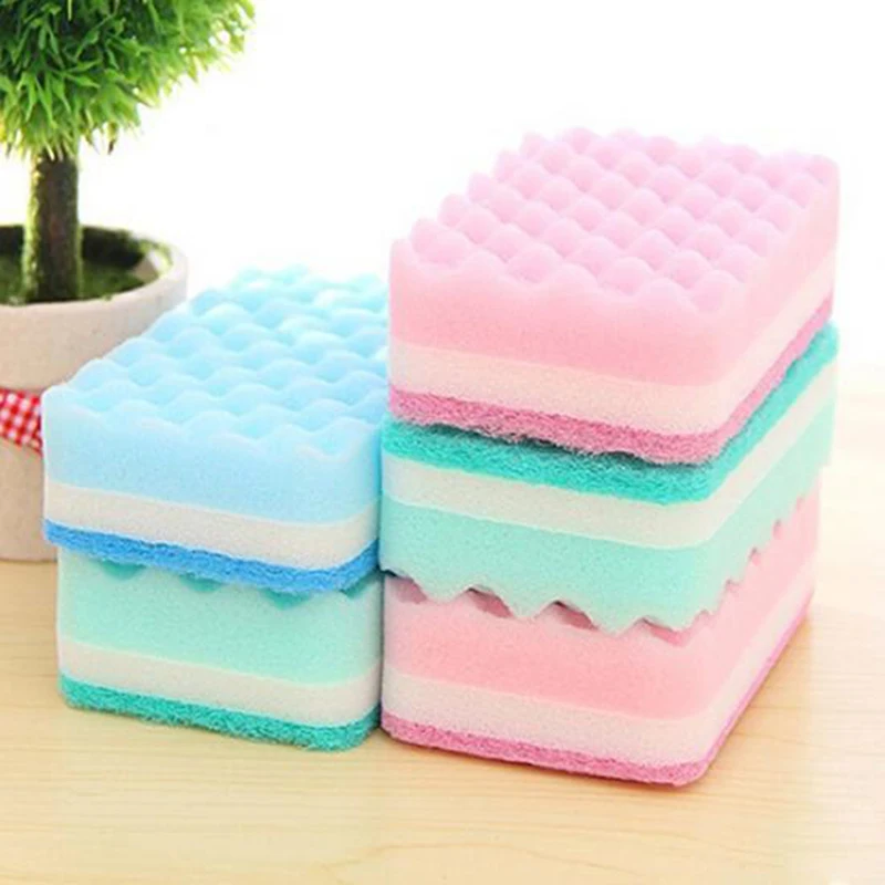 Household Cleaning Tools Gadgets Decontamination Dishwashing Sponge For Kitchen Convenience Scouring Pad Brush Pot Dishcloth Rag
Household Cleaning Tools Gadgets Decontamination Dishwashing Sponge For Kitchen Convenience Scouring Pad Brush Pot Dishcloth Rag