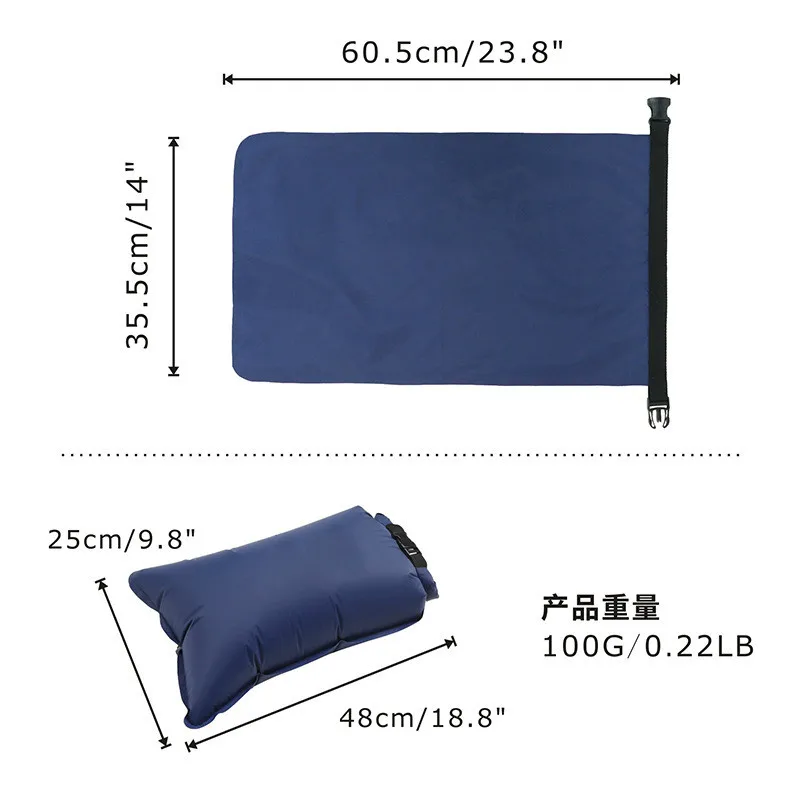 Ultralight Sleeping Pad Fast Filling Air Bag Camping Sleeping Mattress Trekking Hiking Camping Mattress Inflatable Single
Ultralight Sleeping Pad Fast Filling Air Bag Camping Sleeping Mattress Trekking Hiking Camping Mattress Inflatable Single