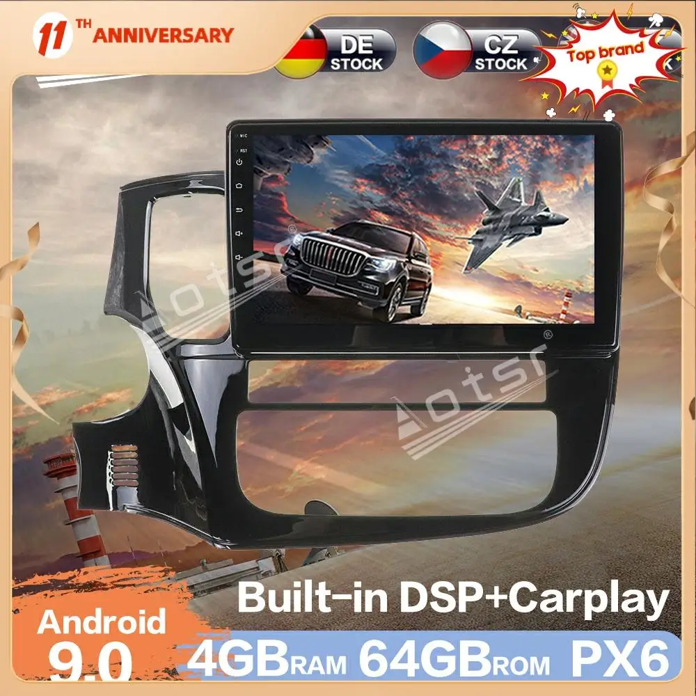Aotsr Android 9,0 RAM 4GB Автомобильный Радио плеер GPS навигация для Mitsubishi Outlander 2014 + DSP авто стерео видео HD мультимедиа
Aotsr Android 9,0 RAM 4GB Автомобильный Радио плеер GPS навигация для Mitsubishi Outlander 2014 + DSP авто стерео видео HD мультимедиа