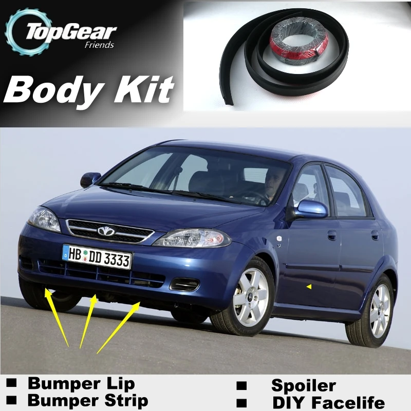 Bumper Lip Lips For Daewoo Lacetti J200 2002~2008 / Top Gear Shop Spoiler For Car Tuning / TOPGEAR Recommend Body Kit + Strip
Bumper Lip Lips For Daewoo Lacetti J200 2002~2008 / Top Gear Shop Spoiler For Car Tuning / TOPGEAR Recommend Body Kit + Strip
