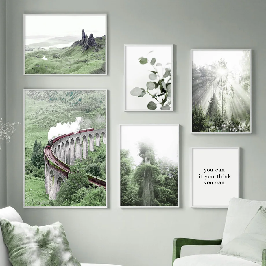 Forest Canvas Painting Nordic Style Posters and Prints Train Plant Wall Pictures for Interior Home Room Decoration Frameless
Forest Canvas Painting Nordic Style Posters and Prints Train Plant Wall Pictures for Interior Home Room Decoration Frameless