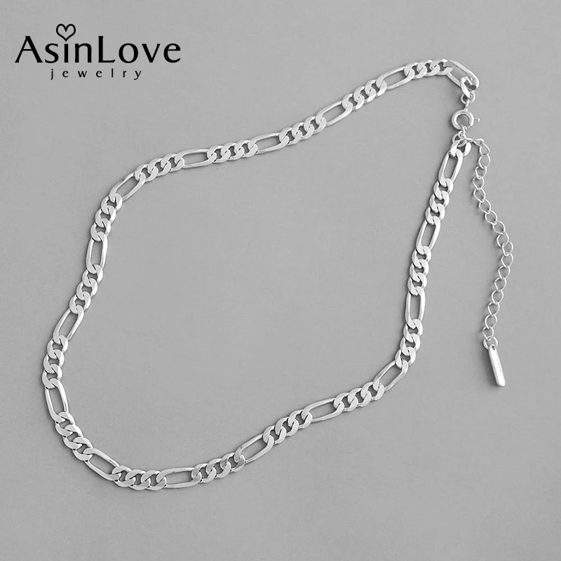 AsinLove, Настоящее серебро 925 пробы, Минималистичная цепочка, ожерелье, универсальная простая цепочка в холодном стиле, модные ювелирные издел...
AsinLove, Настоящее серебро 925 пробы, Минималистичная цепочка, ожерелье, универсальная простая цепочка в холодном стиле, модные ювелирные издел...