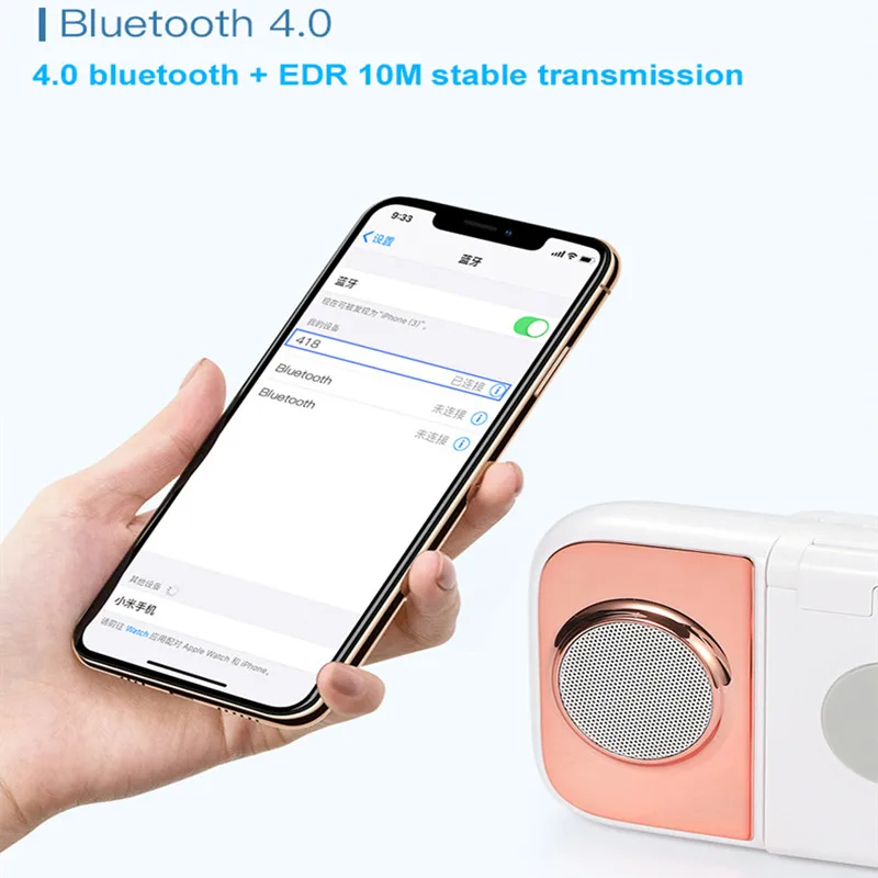 Wireless power bank 10000mAh bluetooth audio mobile phone holder three-in-one power bank mobile phone external battery charger
Wireless power bank 10000mAh bluetooth audio mobile phone holder three-in-one power bank mobile phone external battery charger