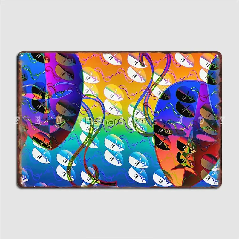 Абстрактные маски металлический знак стена паб таблички бар пещера настроить жестяной знак плакат 
Абстрактные маски металлический знак стена паб таблички бар пещера настроить жестяной знак плакат