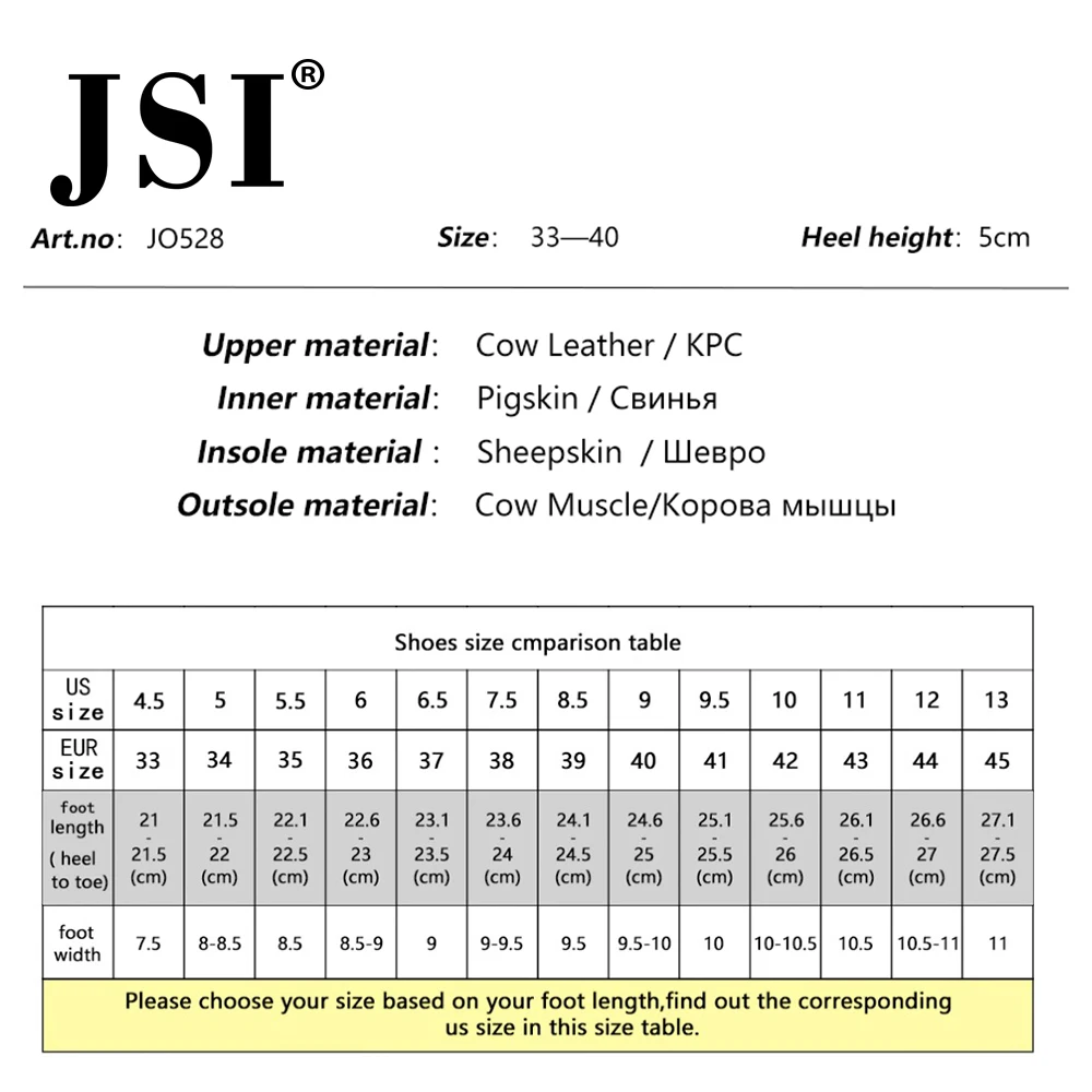 JSI Brand sandals woman pointed toe solid genuine leather front&Rear strap shoes woman middle high cup heel sandal JO528
JSI Brand sandals woman pointed toe solid genuine leather front&Rear strap shoes woman middle high cup heel sandal JO528