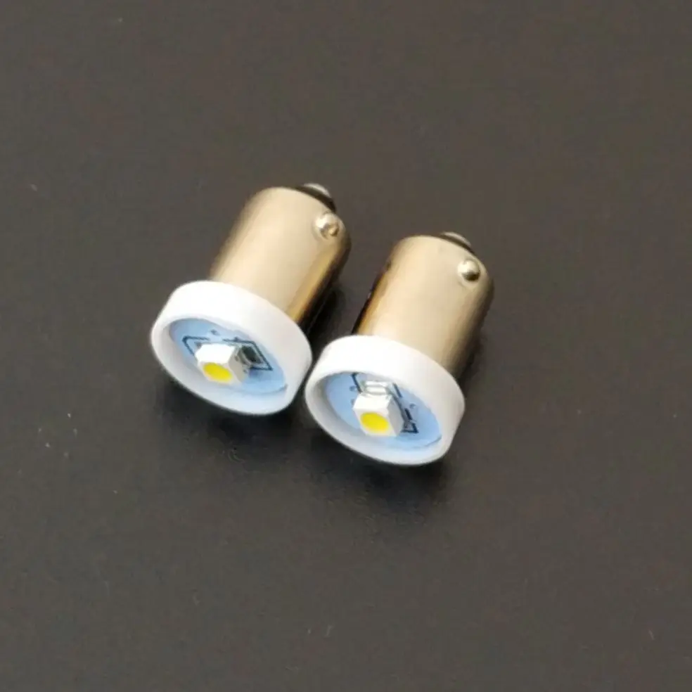Фото Светодиодное автомобильное освещение ba9s #47 #44 1SMD 3528 Светодиодный ная
