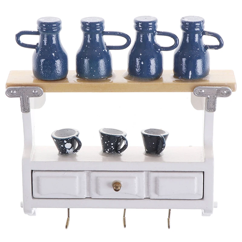 1set Dollhouse Mini Wall Mounted Rack Drawer Miniatures 1:12 Miniature Furniture Kit
1set Dollhouse Mini Wall Mounted Rack Drawer Miniatures 1:12 Miniature Furniture Kit