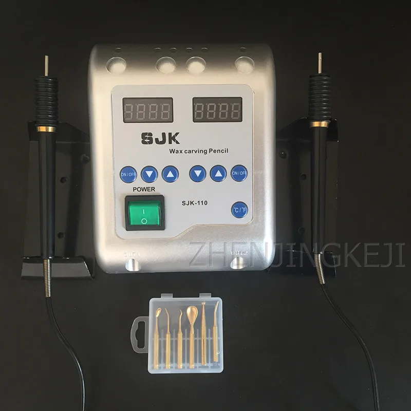Double Pen Electric Wax Knife Dentistry Electric Wax Knife Korean Double Pen Electric Wax Knife SJK Wax Type Carving Instrument
Double Pen Electric Wax Knife Dentistry Electric Wax Knife Korean Double Pen Electric Wax Knife SJK Wax Type Carving Instrument