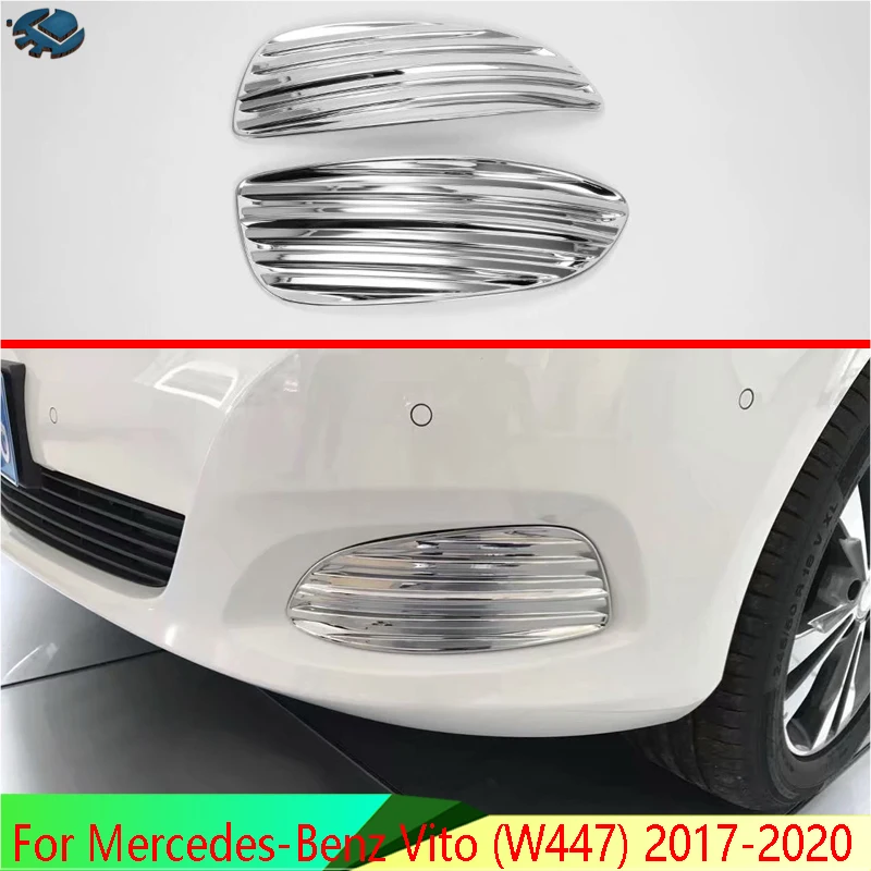For Mercedes-Benz Vito (W447) 2017-2020 Front Fog Light Lamp Cover Trim Molding Bezel Garnish Sticker low configuration
For Mercedes-Benz Vito (W447) 2017-2020 Front Fog Light Lamp Cover Trim Molding Bezel Garnish Sticker low configuration