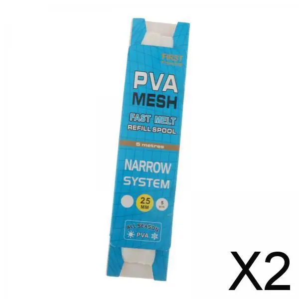 2xPVA Water-Soluble Fishing Bait Net Refill Stocking Mesh Bag Accessories 25mm
2xPVA Water-Soluble Fishing Bait Net Refill Stocking Mesh Bag Accessories 25mm