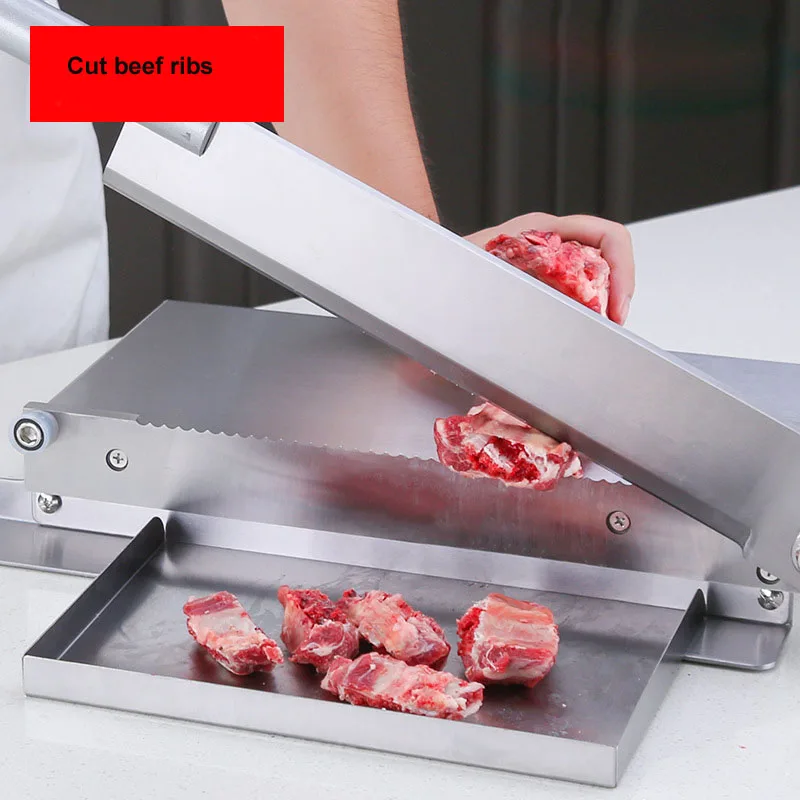 

BEIJAMEI 16 inch Bone Cutting Machine Pig's Feet Lamb Chops SteakSheep Hoof Big Bone Cutter