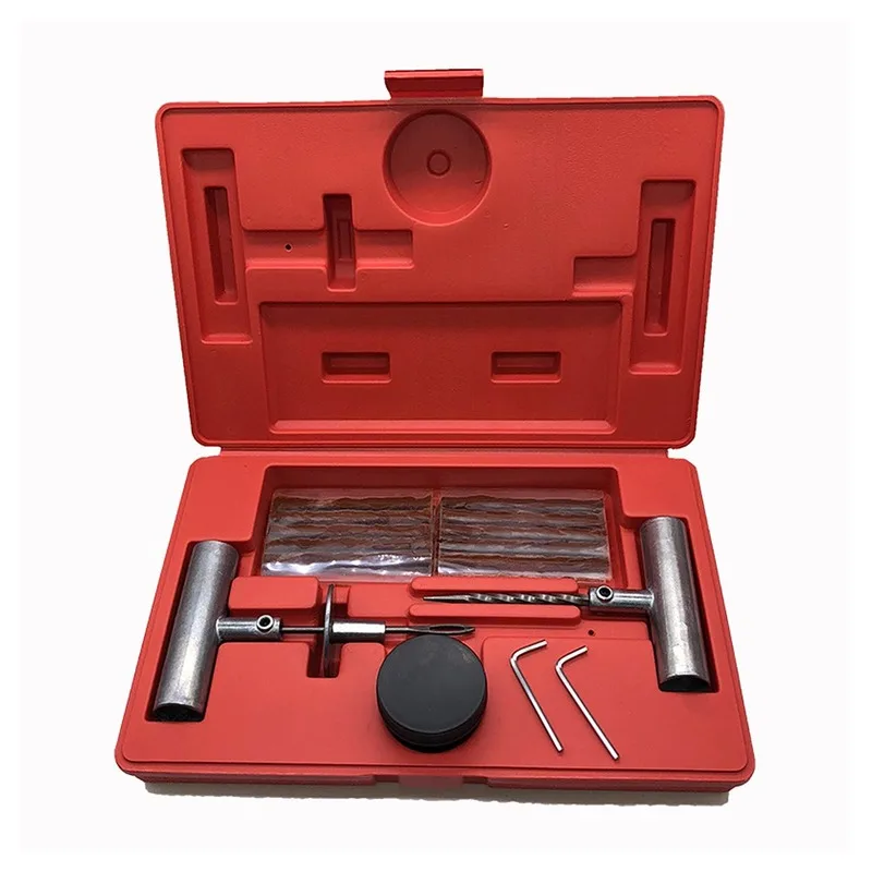 New Car Tire Repair Tool Tire Repair Kit Studding Tool Set Auto Bike Tire Repair Puncture Plug Garage Car Accessories
New Car Tire Repair Tool Tire Repair Kit Studding Tool Set Auto Bike Tire Repair Puncture Plug Garage Car Accessories