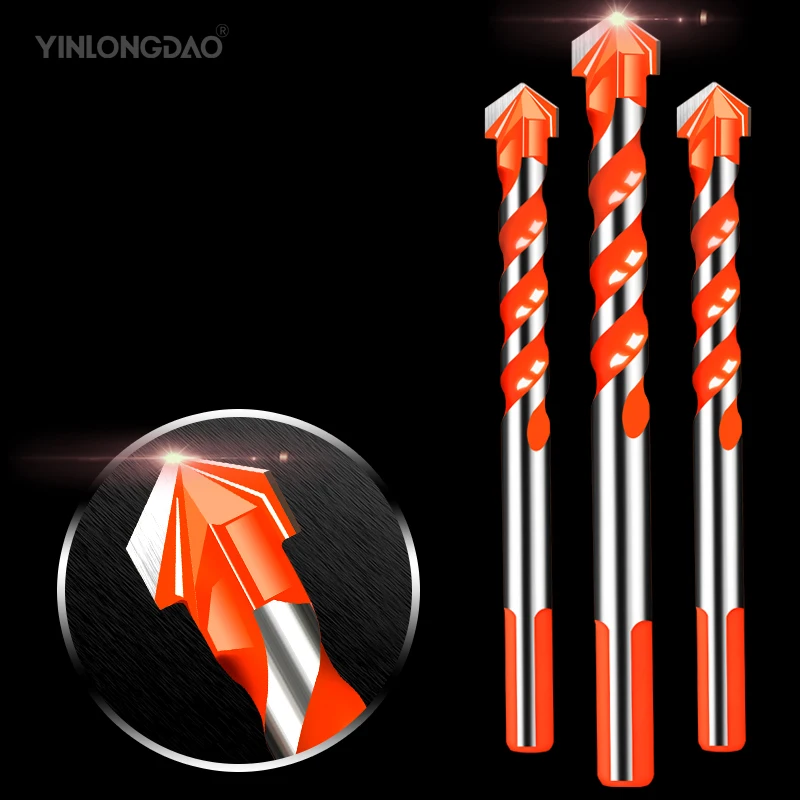 Triangle Drill Ceramic Wall Glass Cement Concrete Hole Opener Stone Red Cutting Machine Nail Metal Drill 4-12mm
Triangle Drill Ceramic Wall Glass Cement Concrete Hole Opener Stone Red Cutting Machine Nail Metal Drill 4-12mm
