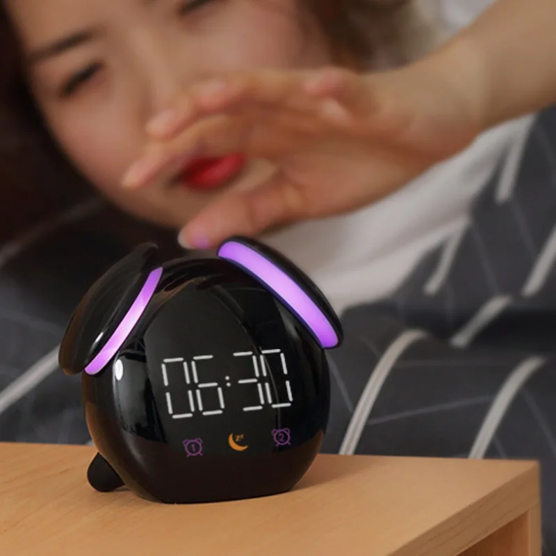 Alarm Clock APP Smart LED Night Light Bedside Digital Table Clock Time Snooze Children Wake Up Christmas Gifts Desk Decoration
Alarm Clock APP Smart LED Night Light Bedside Digital Table Clock Time Snooze Children Wake Up Christmas Gifts Desk Decoration