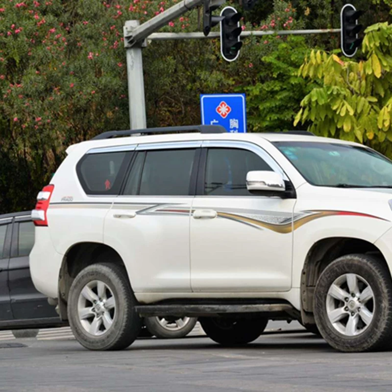 Use For Toyota Prado 2009--2019 Year 6 Pcs Windows Visor Body Kit Door Accessories Electroplated Parts Rain Sun Shield
Use For Toyota Prado 2009--2019 Year 6 Pcs Windows Visor Body Kit Door Accessories Electroplated Parts Rain Sun Shield