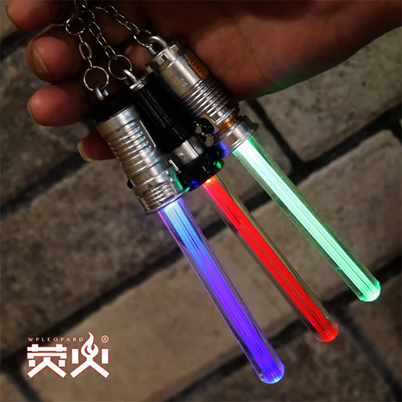 Disney Star Wars Laser Sword Glow Stick Jedi Knight Laser Sword Glowing Keychain Laser Sword Pendant
Disney Star Wars Laser Sword Glow Stick Jedi Knight Laser Sword Glowing Keychain Laser Sword Pendant