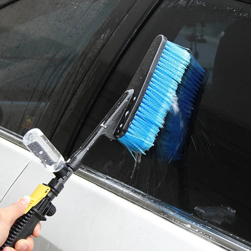 Long Handle Soft Car Wash Brush Multifunctional Auto Vehicle Cleaing Brush with Water Hose Adapter and Spray Nozzle Washing Tool
Long Handle Soft Car Wash Brush Multifunctional Auto Vehicle Cleaing Brush with Water Hose Adapter and Spray Nozzle Washing Tool