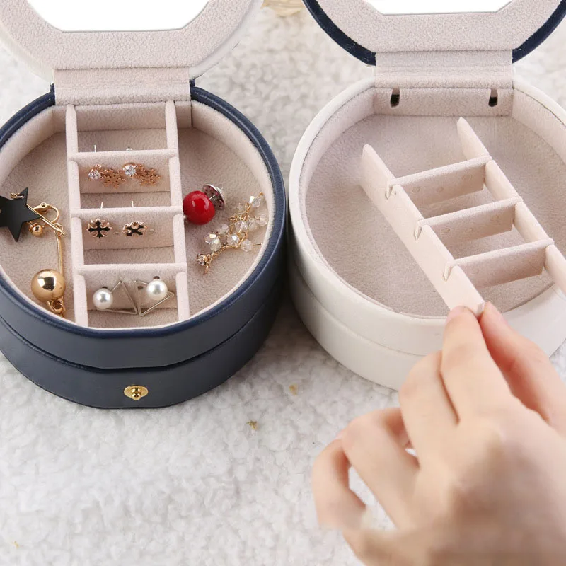 11*11*5.8cm Three-Layer Portable Jewelry Box Earrings Ear Stud Ear Stud Storage Box jewelry box
11*11*5.8cm Three-Layer Portable Jewelry Box Earrings Ear Stud Ear Stud Storage Box jewelry box