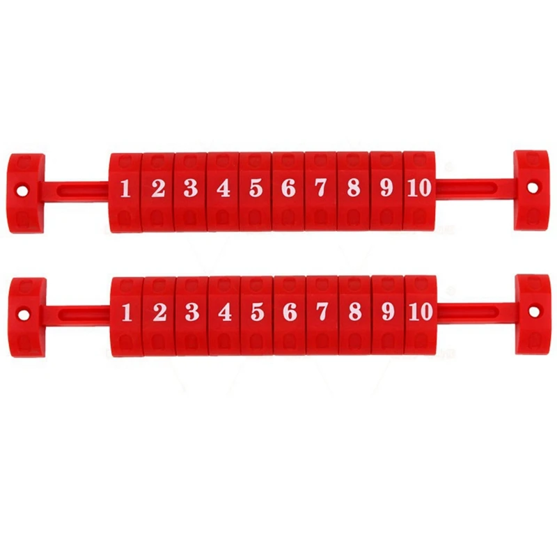 2 Pcs Foosball Scoring Counters Indicator for Standard Football Table Machine Accessorie Foosball Scoreboard
2 Pcs Foosball Scoring Counters Indicator for Standard Football Table Machine Accessorie Foosball Scoreboard