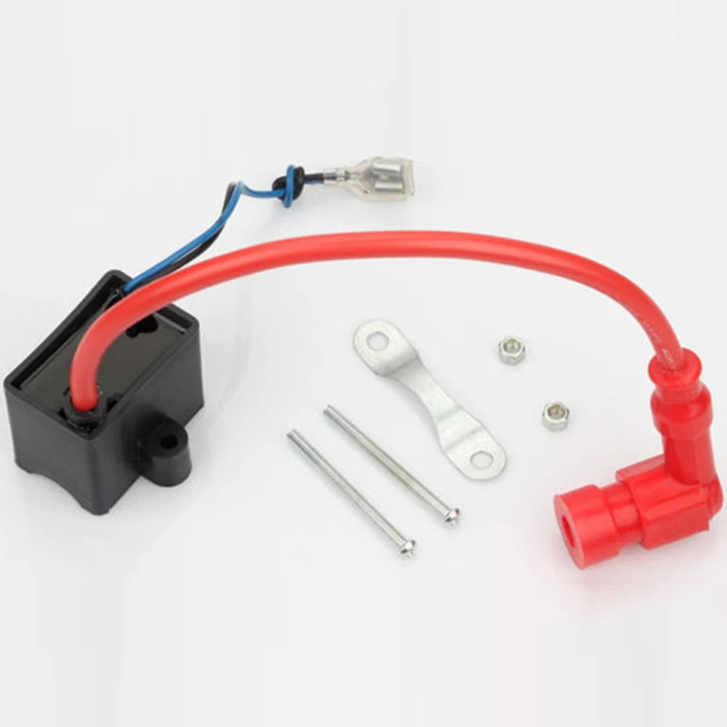 High Performance Ignition Coil Fit For 50cc To 80cc 2-Stroke Engine Motorized Bicycles High-energy Ignition Engine Starts
High Performance Ignition Coil Fit For 50cc To 80cc 2-Stroke Engine Motorized Bicycles High-energy Ignition Engine Starts