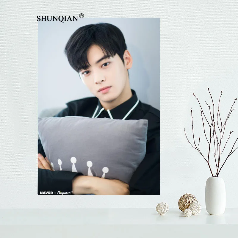 Actor Cha EunWoo Poster Home Decoration Fashion Silk Canvas Fabric Wall Poster Custom Poster Print More Size 50x75cm,60x90cm
Actor Cha EunWoo Poster Home Decoration Fashion Silk Canvas Fabric Wall Poster Custom Poster Print More Size 50x75cm,60x90cm