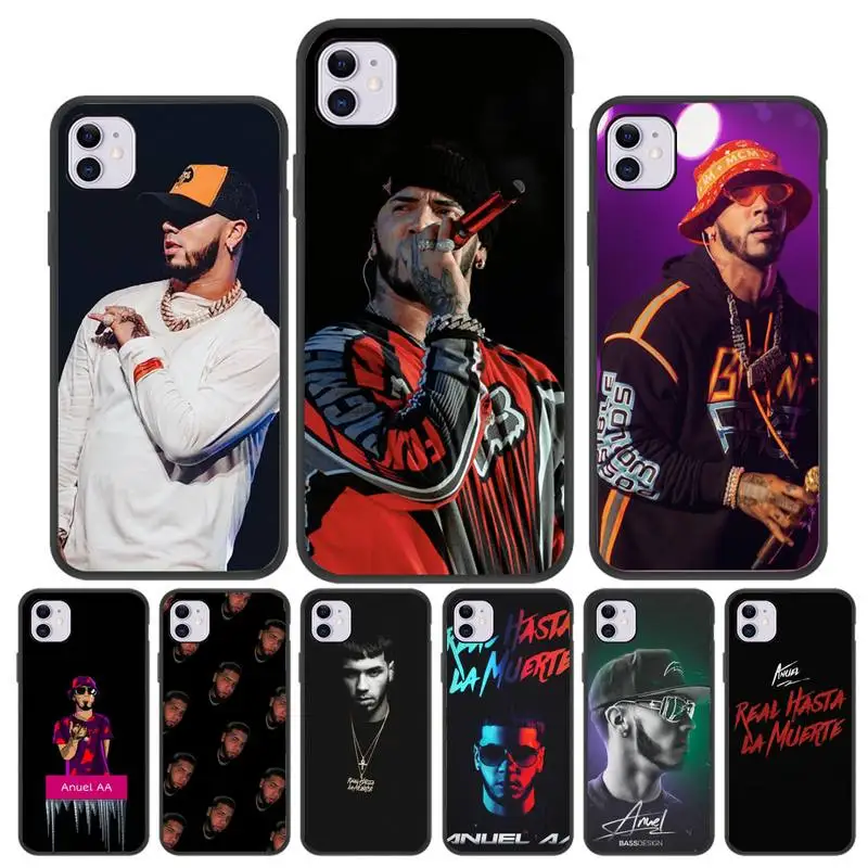 Rapper Anuel AA Phone Case For Iphone 5 SE 2020 6 6s 7 8 plus X Xr XS 11 12 Mini Pro Max Fundas Cover 
Rapper Anuel AA Phone Case For Iphone 5 SE 2020 6 6s 7 8 plus X Xr XS 11 12 Mini Pro Max Fundas Cover