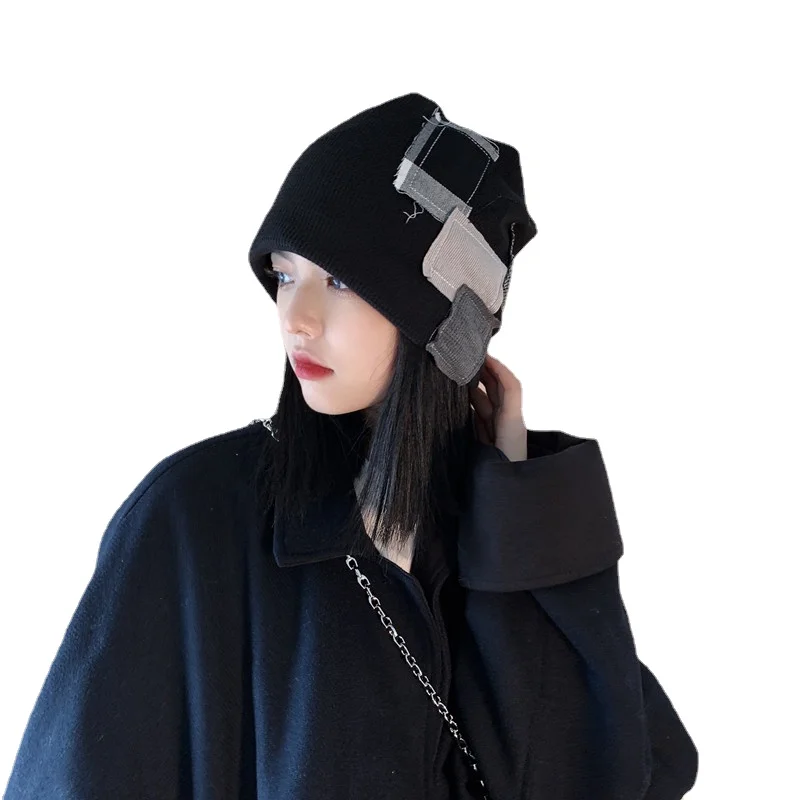 Women Black Patch Elastic Warm Fishermen Hat Bucket Hats Women's New Round Dome Temperament Fashion Tide All-match Caps Apparel
Women Black Patch Elastic Warm Fishermen Hat Bucket Hats Women's New Round Dome Temperament Fashion Tide All-match Caps Apparel