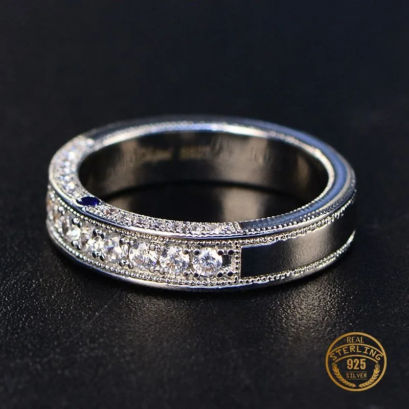 Elegant 100% 925 Sterling Silver White Topaz gemstone Wedding Engagement Cocktaill Band Ring Jewelry For Women Men
Elegant 100% 925 Sterling Silver White Topaz gemstone Wedding Engagement Cocktaill Band Ring Jewelry For Women Men