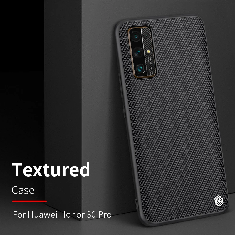 Case for Huawei Honor 30 Pro NILLKIN Textured Nylon Fiber Hard PC Panel+TPU Frame Back Cover Huawei Honor 30 Pro+ Plus Case
Case for Huawei Honor 30 Pro NILLKIN Textured Nylon Fiber Hard PC Panel+TPU Frame Back Cover Huawei Honor 30 Pro+ Plus Case