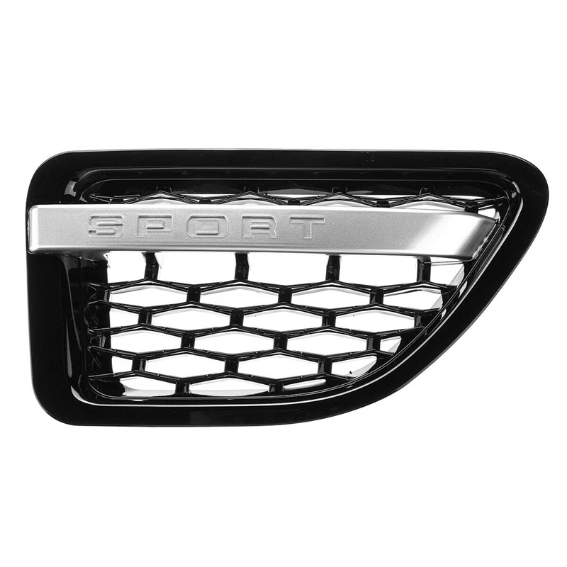 for Land Rover Range Rover Sport 2005-2009 Black & Chrome Front Side Fender Air Vent Grille Grill Assemblies
for Land Rover Range Rover Sport 2005-2009 Black & Chrome Front Side Fender Air Vent Grille Grill Assemblies