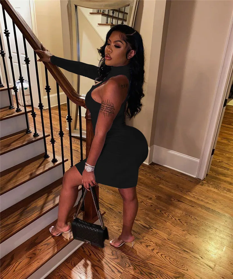 Women Off Shoulder Hollow Out Dress 2021 Sexy Long Sleeve Ruched Mini Pencil Dress Elegant Party Night Vestidos Clubwear
Women Off Shoulder Hollow Out Dress 2021 Sexy Long Sleeve Ruched Mini Pencil Dress Elegant Party Night Vestidos Clubwear