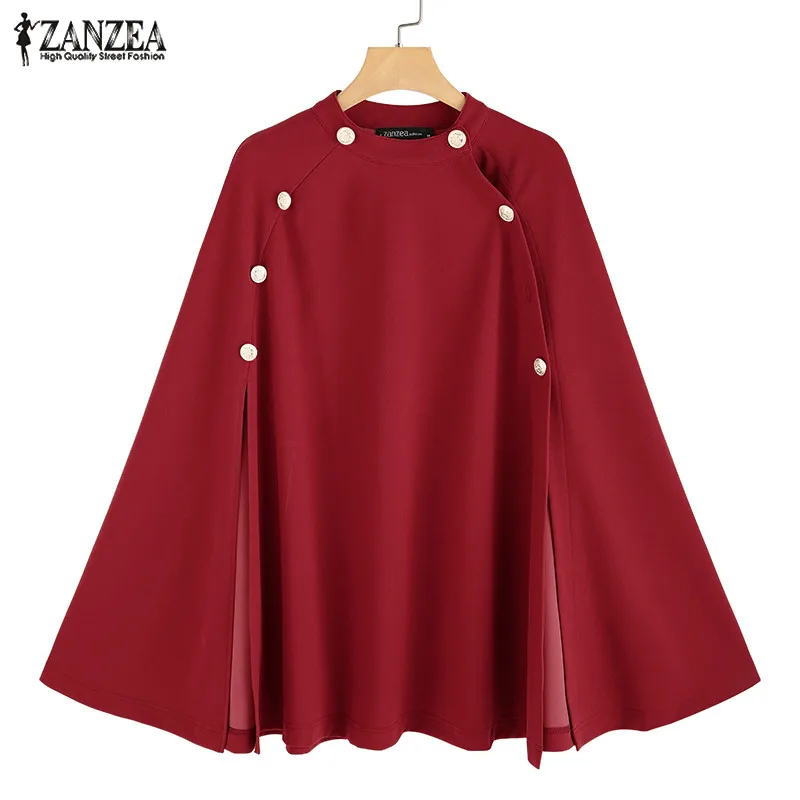 Женская плащ без рукавов, однотонная ветровка 2021 ZANZEA, осенняя накидка, пальто, женская верхняя одежда на пуговицах, пуловеры, куртки с разрез... 
Женская плащ без рукавов, однотонная ветровка 2021 ZANZEA, осенняя накидка, пальто, женская верхняя одежда на пуговицах, пуловеры, куртки с разрез...
