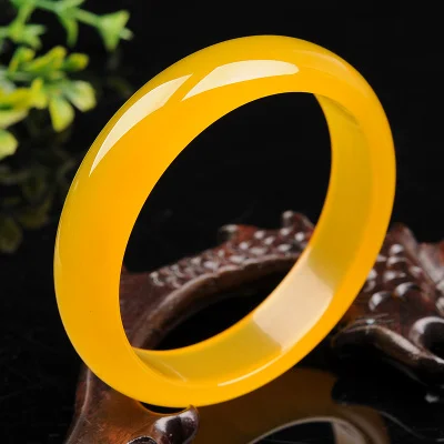 Natural Agate Chalcedony Yellow 54-64mm Bangle Elegant Princess Jewelry For Mom For Girlfriend
Natural Agate Chalcedony Yellow 54-64mm Bangle Elegant Princess Jewelry For Mom For Girlfriend