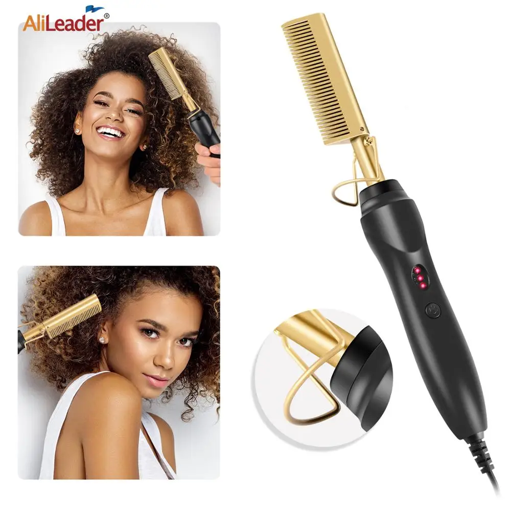 Alileader 2 In 1 Hot Comb Curler And Straightener Eletric Hair Brush Wet And Dry Hair Use Curling Iron Straightening Hair Brush
Alileader 2 In 1 Hot Comb Curler And Straightener Eletric Hair Brush Wet And Dry Hair Use Curling Iron Straightening Hair Brush
