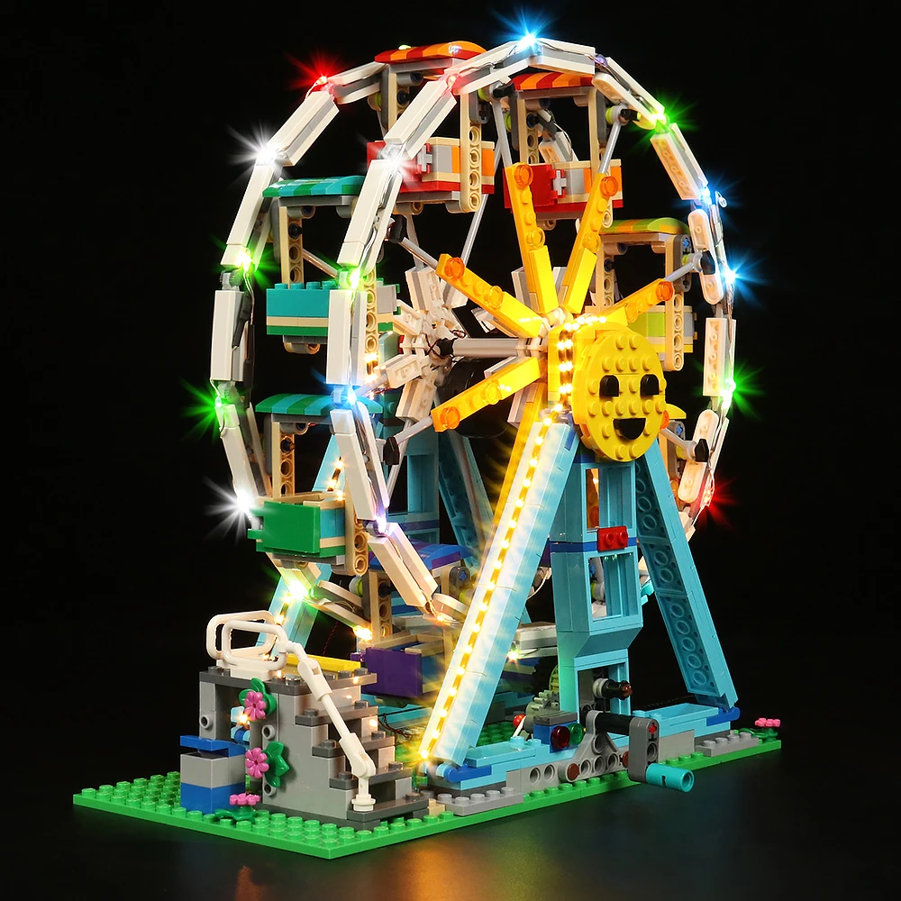 Led light set for 31119-Creative Variety Ferris Wheel Building Blocks Model,light up your toys (led light only, no blocks)
Led light set for 31119-Creative Variety Ferris Wheel Building Blocks Model,light up your toys (led light only, no blocks)
