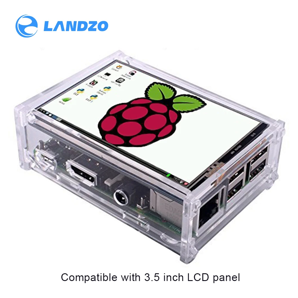 3 5 дюймовый ЖК дисплей с сенсорным экраном для Raspberry Pi B + 2 Модель & B|Интегральные