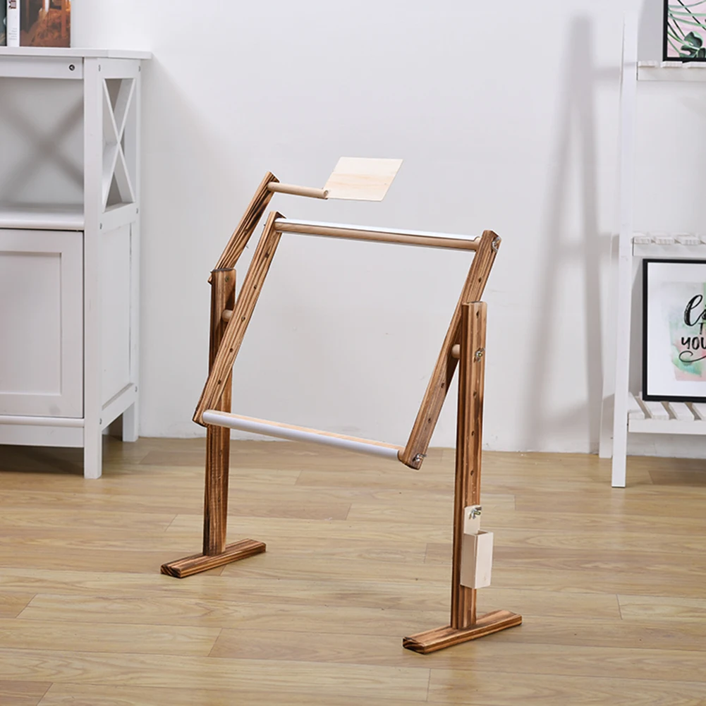 Solid Wood Cross Stitch Frame Rack Desktop Pinus Sylvestris Embroidery Floor Stand for DIY Needlework Sewing Handmade Tools
Solid Wood Cross Stitch Frame Rack Desktop Pinus Sylvestris Embroidery Floor Stand for DIY Needlework Sewing Handmade Tools