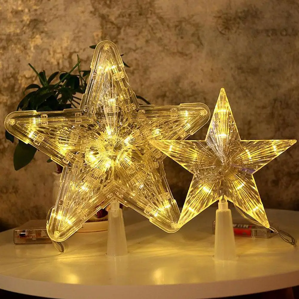 Christmas Tree Top Star LED Light Decoration Xmas Tree Star Lamp Ornament Christmas Navidad 2022 New Year Party Home Decor Gifts
Christmas Tree Top Star LED Light Decoration Xmas Tree Star Lamp Ornament Christmas Navidad 2022 New Year Party Home Decor Gifts