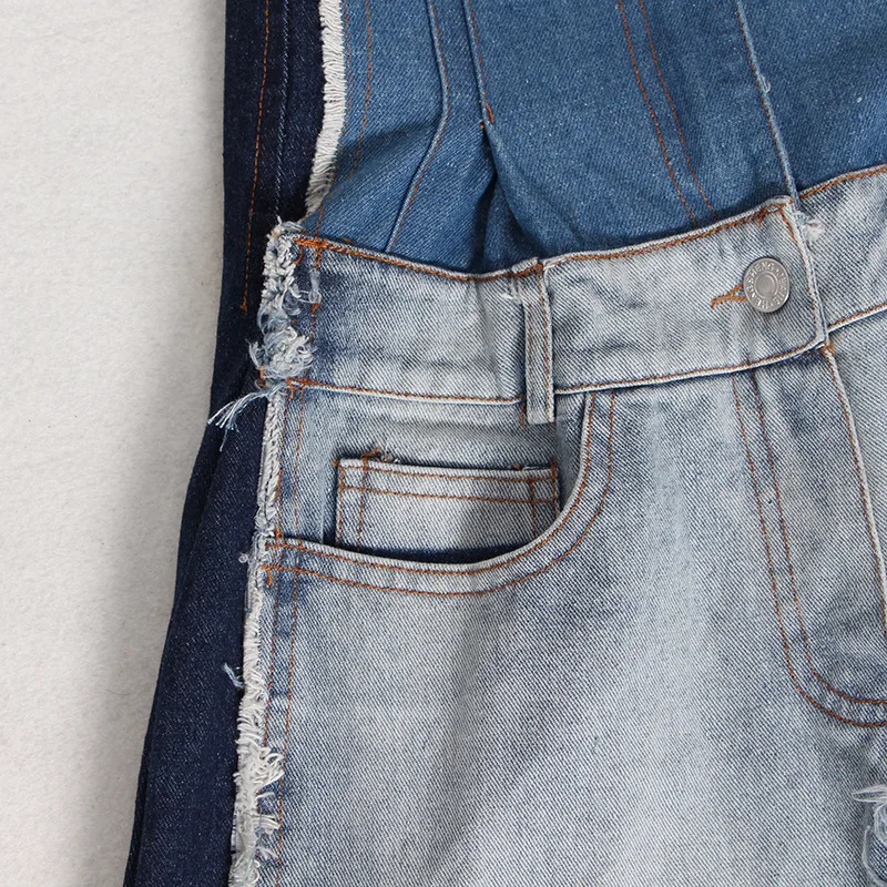 Women New Patchwork Denim 2020 Autumn Winter Fashion Loose High Waist Wide Leg Pants Female Casual Kpop Streetwear Jeans
Women New Patchwork Denim 2020 Autumn Winter Fashion Loose High Waist Wide Leg Pants Female Casual Kpop Streetwear Jeans