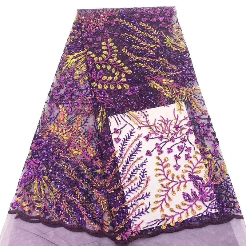 New African Lace Fabric Nigeria embroidery Lace Fabric 2020 French tulle lace With sequins High Quality for women party dress
New African Lace Fabric Nigeria embroidery Lace Fabric 2020 French tulle lace With sequins High Quality for women party dress