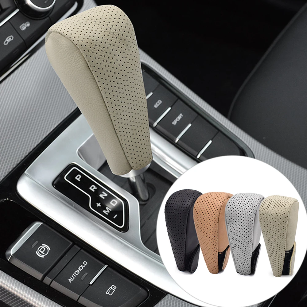 Car Gear Head Shift Knob Cover Gear Shift Non Slip Grip Handle Case Auto Handle Shifter Level Change Stick Protector Anti-Slip
Car Gear Head Shift Knob Cover Gear Shift Non Slip Grip Handle Case Auto Handle Shifter Level Change Stick Protector Anti-Slip