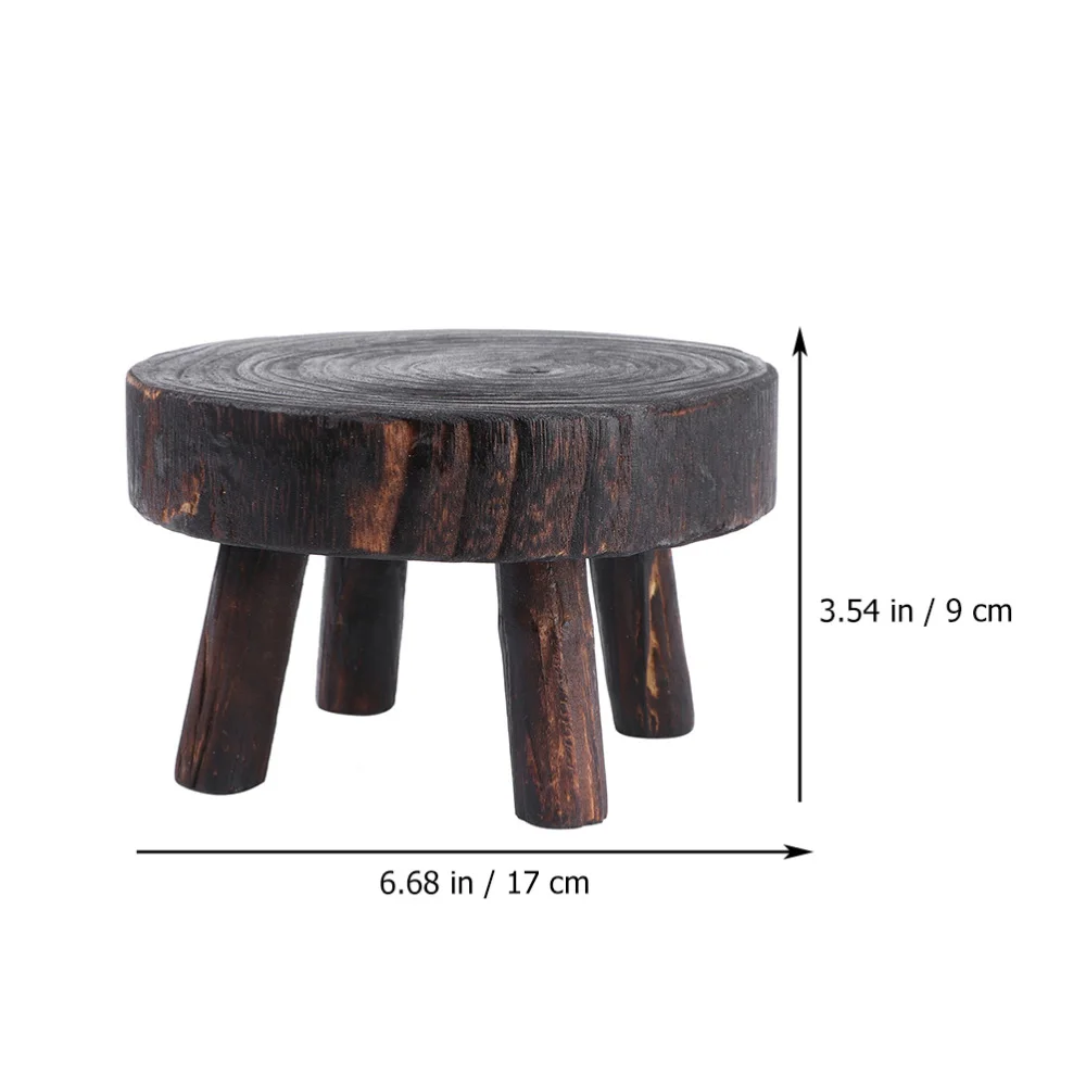1pc Wooden Plant Stand Flower Pot Holder Stool Flower Display Stand (Coffee) 
1pc Wooden Plant Stand Flower Pot Holder Stool Flower Display Stand (Coffee)