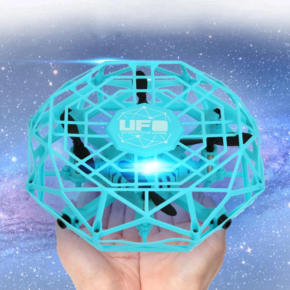 Flying Helicopter Mini Drone Infrared Sensor UFO Flying Toy Aircraft Quadcopter for Kids
Flying Helicopter Mini Drone Infrared Sensor UFO Flying Toy Aircraft Quadcopter for Kids