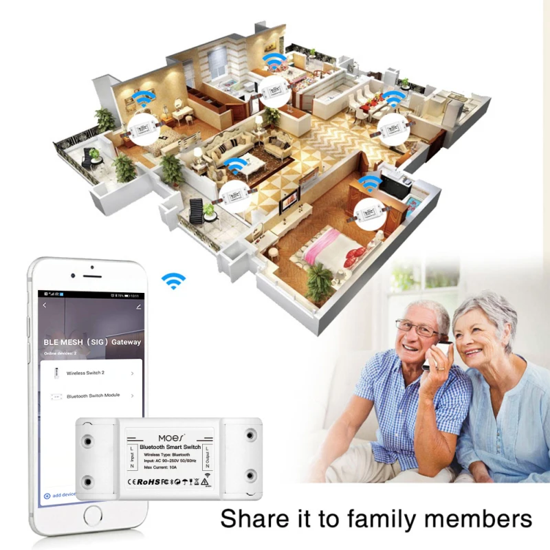 Tuya DIY WiFi Smart Light Switch Universal Breaker Timer Smart Wireless Remote Control Works With Alexa Google Home Smart Home
Tuya DIY WiFi Smart Light Switch Universal Breaker Timer Smart Wireless Remote Control Works With Alexa Google Home Smart Home
