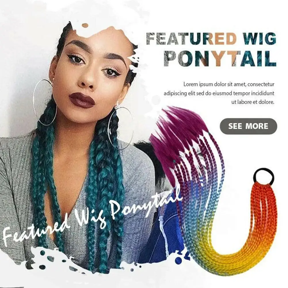 2021 new style ladies woven motorcycle helmet colored pigtails double twisted woven ponytail helmet braids decoration
2021 new style ladies woven motorcycle helmet colored pigtails double twisted woven ponytail helmet braids decoration