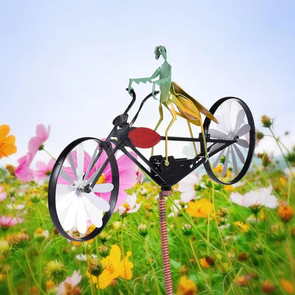 Outdoor Garden Bike Windmill Spinner Metal Art Wind Spinner Lawn Decoration Animal High-Wheeled Bicycle For Yard Art Patio Decor
Outdoor Garden Bike Windmill Spinner Metal Art Wind Spinner Lawn Decoration Animal High-Wheeled Bicycle For Yard Art Patio Decor