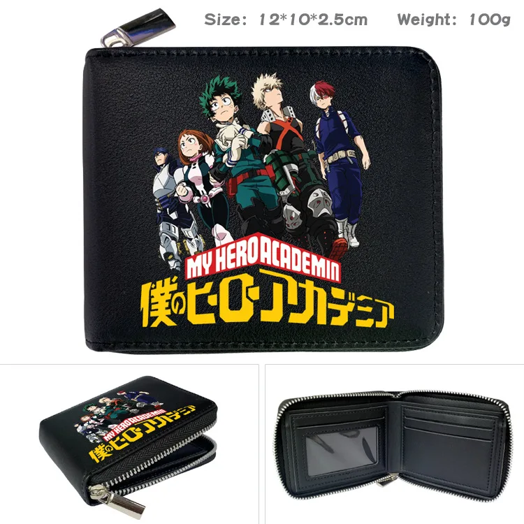 Anime My Hero Academia Wallet Men Leather PU Coin Purse Card Holder Male Cosplay Pocket Gift 
Anime My Hero Academia Wallet Men Leather PU Coin Purse Card Holder Male Cosplay Pocket Gift