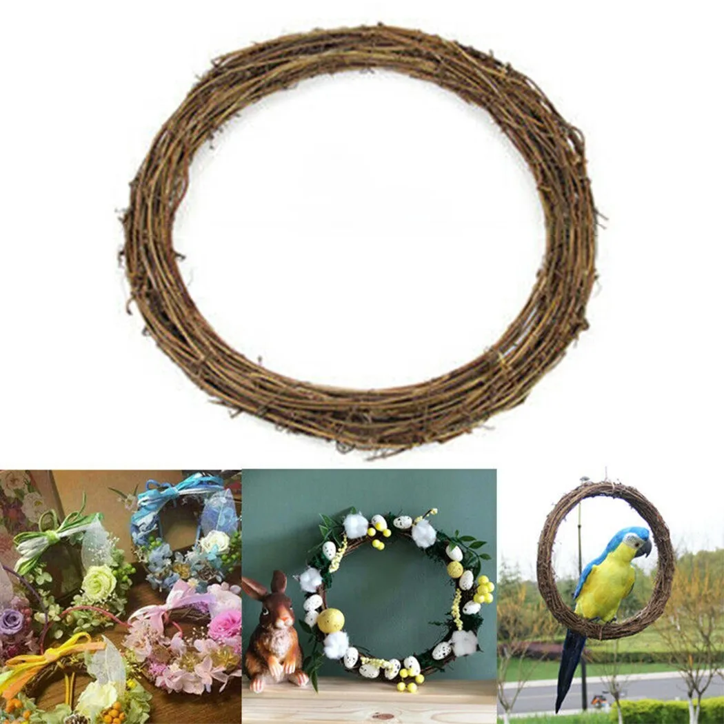 Artificial Vine Ring Wreath Rattan Wicker DIY Garland Home Xmas Party Decor Dried Flower Frame DIY Wreath Xmas Party Decor
Artificial Vine Ring Wreath Rattan Wicker DIY Garland Home Xmas Party Decor Dried Flower Frame DIY Wreath Xmas Party Decor